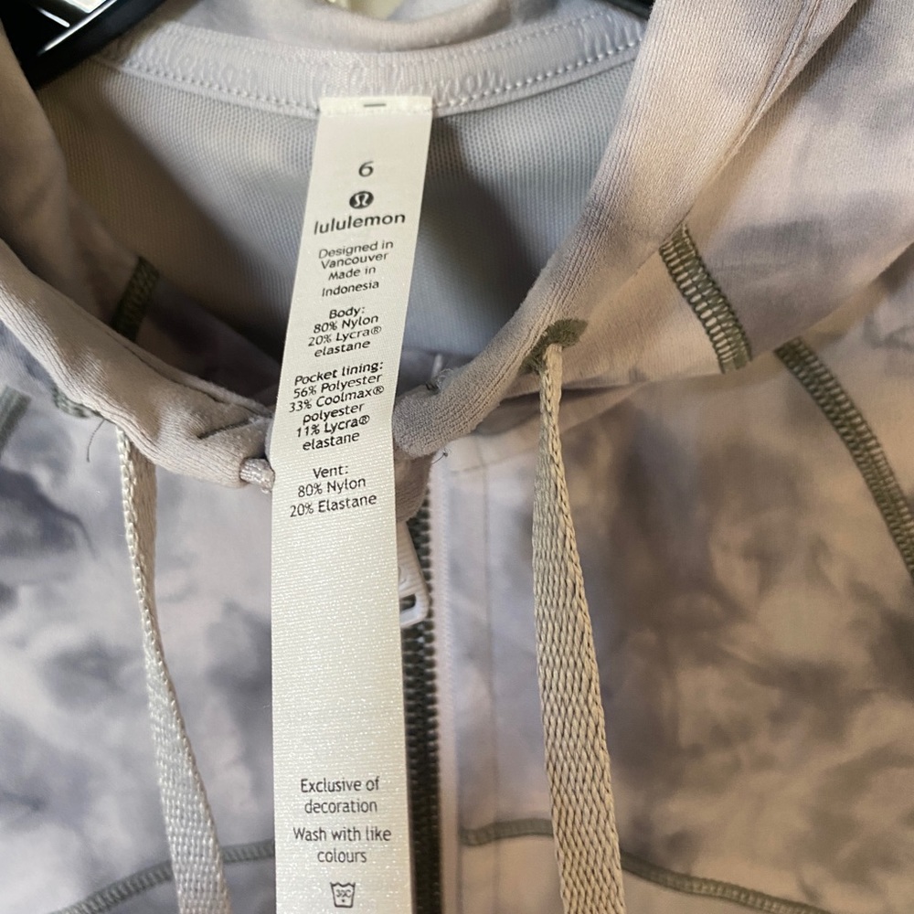 NEW Lululemon Nulu Hooded Define Jacket DIAMOND DYE - Picture 8 of 9